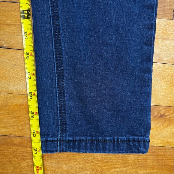 FREE PEOPLE Skinny Leg, Dark Blue Wash Jeans - Size 30 - Picture 7 of 12